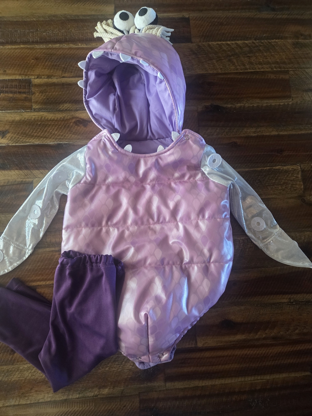 Pottery Barn Mosters Inc Boo Costume with Hood
